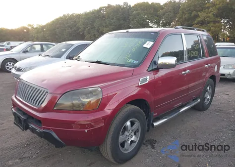 2003 Honda Pilot Ex-L z USA, uszkodzony, nr VIN 2HKYF18683H623132